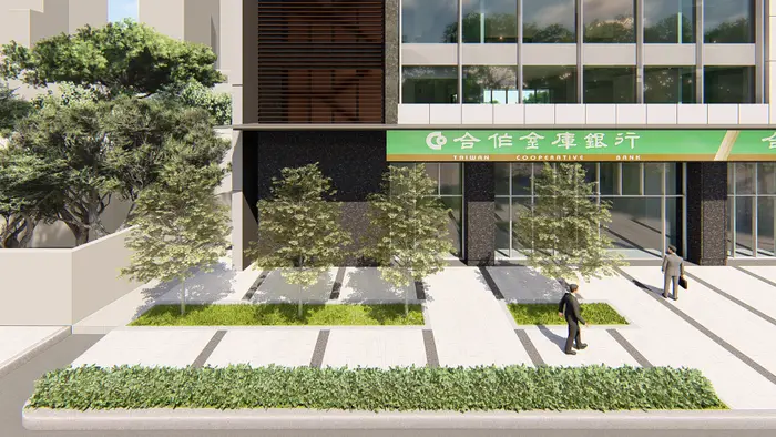 合庫銀行板橋分行新建工程(競圖)（4/6）